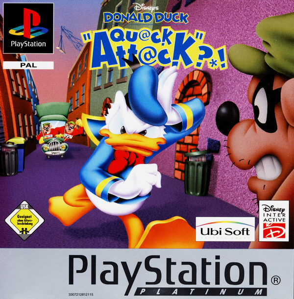 donald duck quack attack