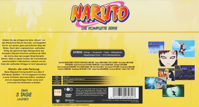 Naruto Komplette Serie