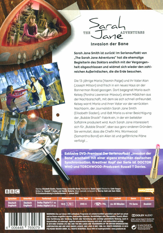 The Sarah Jane Adventures Deutsch The Sarah Jane Adventures Deutsch