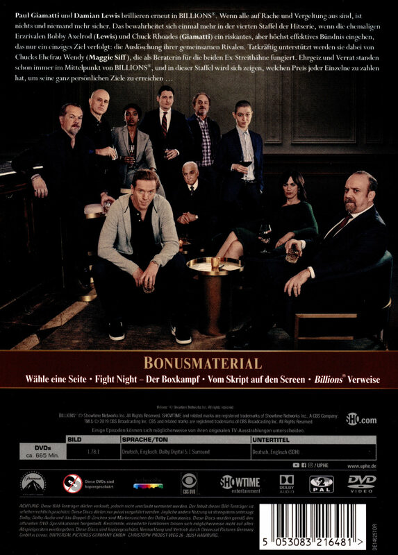 Billions Staffel 4 Deutsch